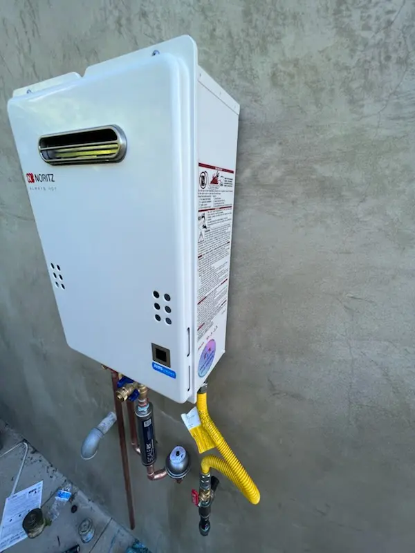 Tankless water heater installation for Taunton Lake homes